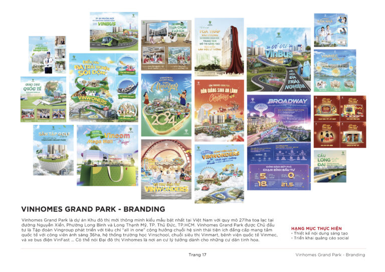 VINHOMES GRAND PARK - BRANDING