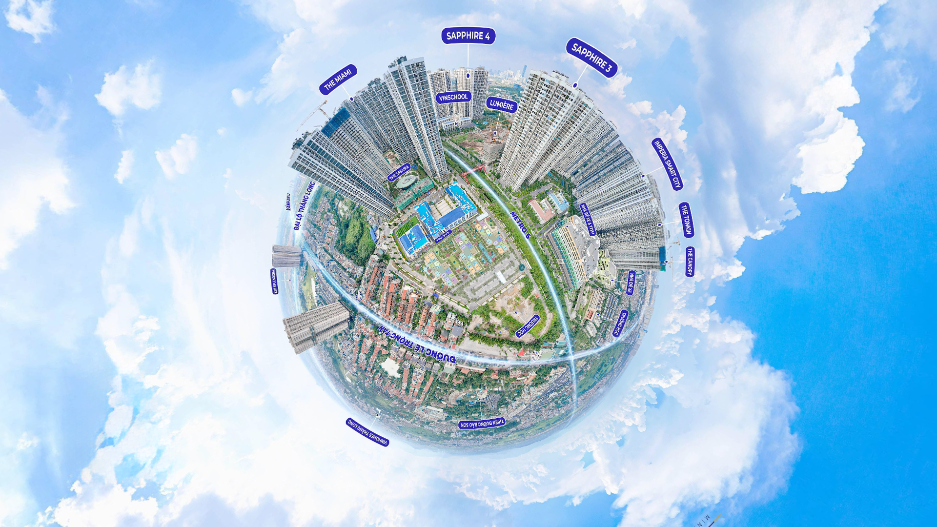 VR 360 dự án The Victoria MIK Group - Vinhomes Smart City